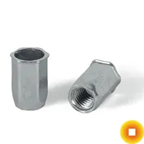 Заклёпки стальные для металла 6,4х16 мм 20кп